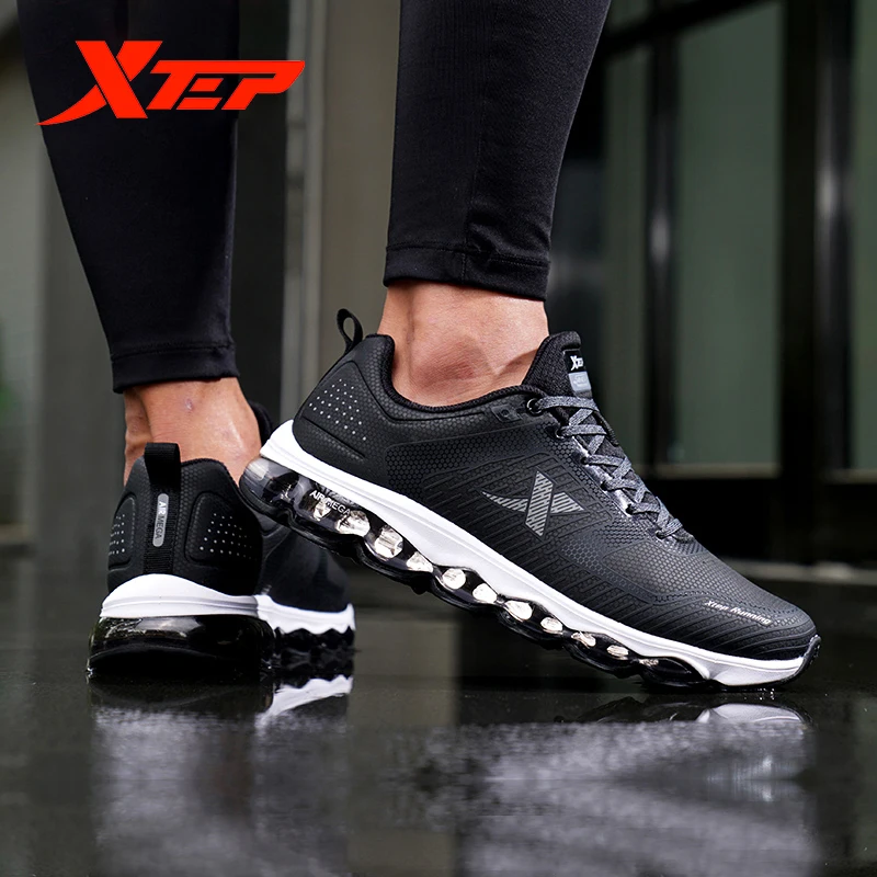 Xtep AIR MEGA мужские кроссовки для бега водонепроницаемые спортивные из