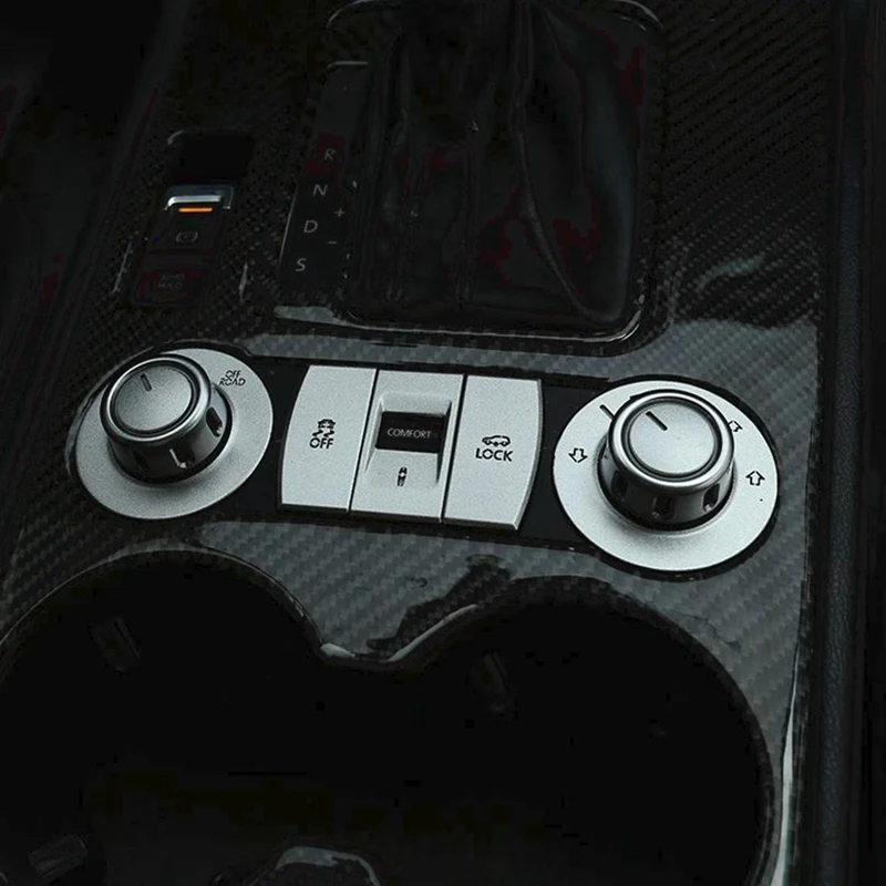 

Car Suspension Adjustment Button Decoration Sticker Accessories for Touareg 2011-2015