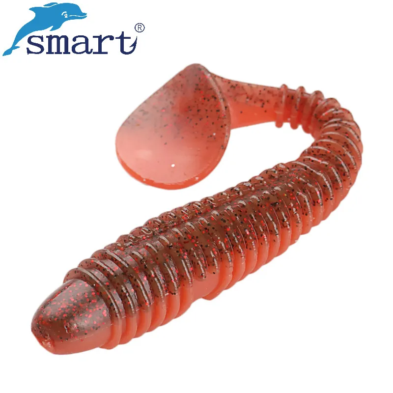 

Мягкая рыболовная приманка Smart 10 шт./лот 12 см/12 г, силиконовая приманка с одним T-образным хвостом, наживка для ловли карпа, искусственные рыбо...