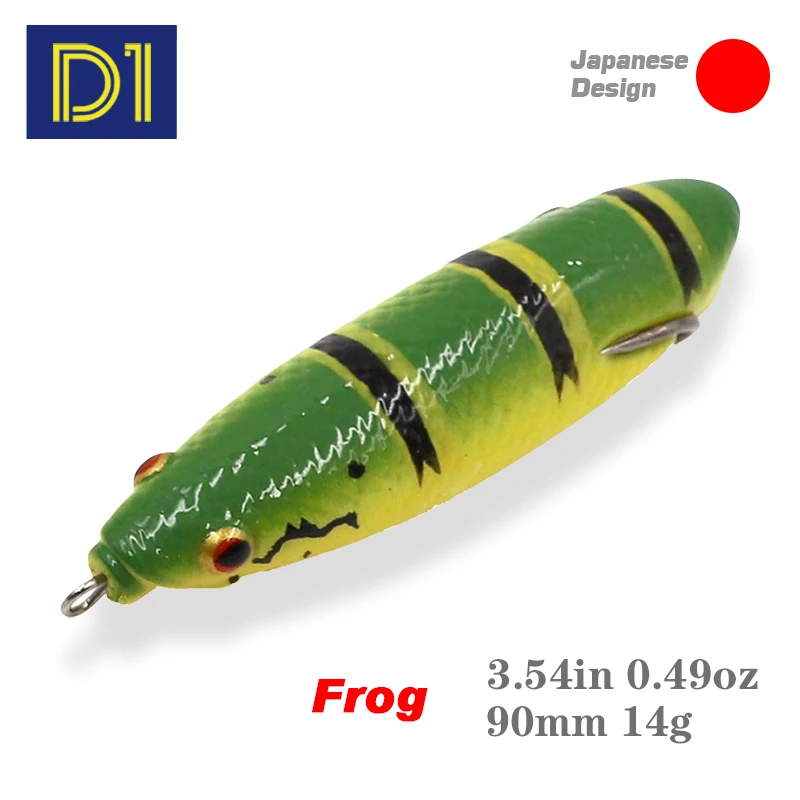 

NOEBY Frog Lure Fishing Soft Baits Easy Shiner Top Water Jigging Silicone Artificial Wobblers 90mm14g Snakehead Catfish Tackle
