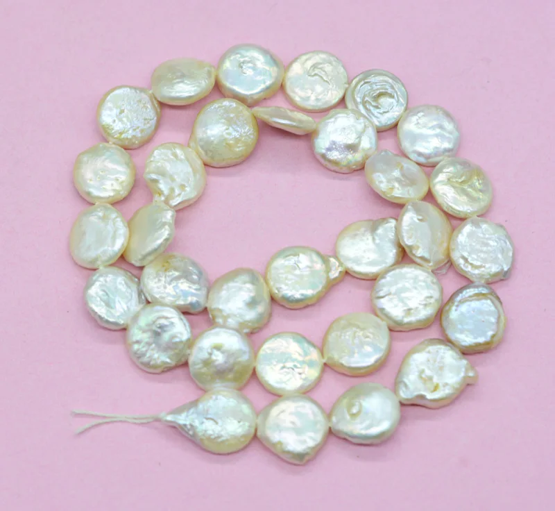 Бусины из пресноводного жемчуга 12 мм 16 дюймов | Украшения и аксессуары