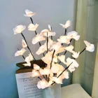 20 светодиодный ных лампочек, светодиодная лампа в виде ветвей ивы, орхидеи, лампа, наполнитель для натуральных ВАЗ, светящаяся ветка, декоративное освещение на Рождество, свадьбу