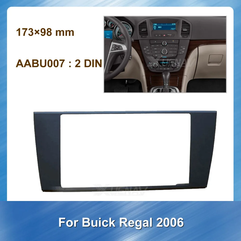 Car Audio Frame Radio Multimedia fascia for 2006 Buick Regal GPS Navigation plate panel Frame Fascias Dashboard Accessories