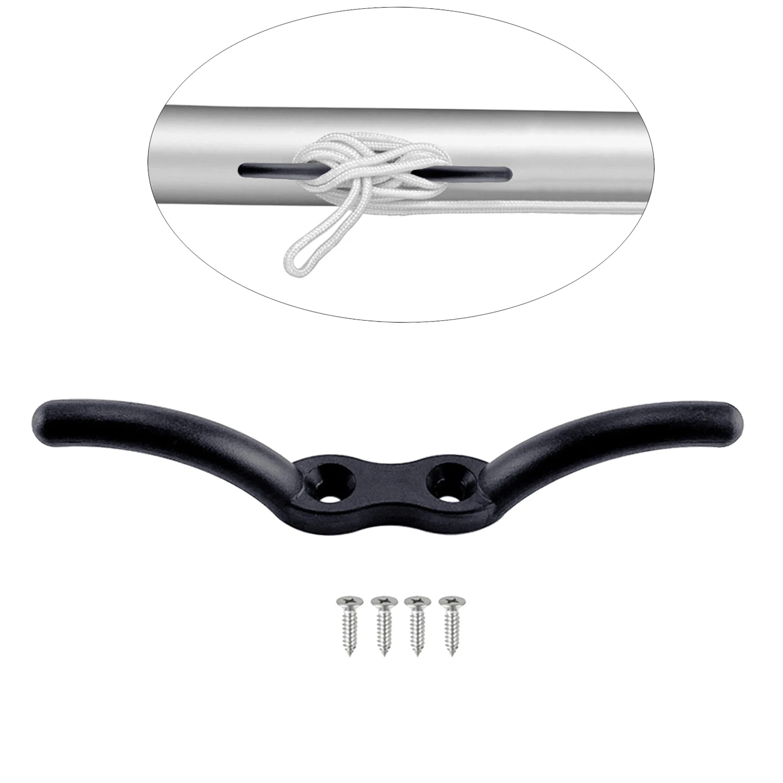 

Нейлоновый шнур для флагштока, скоба, крючок, аксессуары, набор крепежных винтов с фурнитурой для