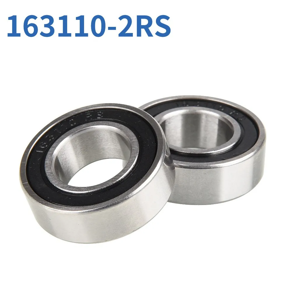 

2pcs Bike Bicycle Hub Bottom Bracket Bearings 163110 2RS 16x31x10mm For Giant Headset Steel Bearing Repair Cycling Accessories