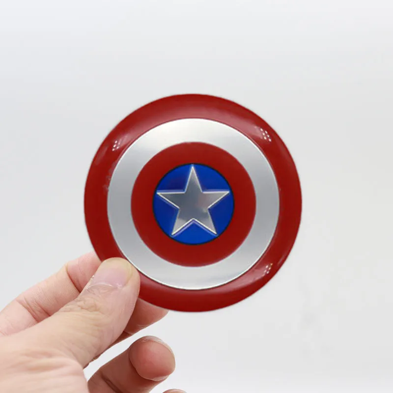 

Car accessories 4Pcs 65mm Car Wheel Stickers Center Hub Cap Car Emblem Badge Decal For Captain America- Logo Modified stickers