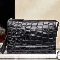 gete Crocodile-skin handbag for men new style men cltch bag men bag envelope mobile phone bag casual men bag crocodile bag