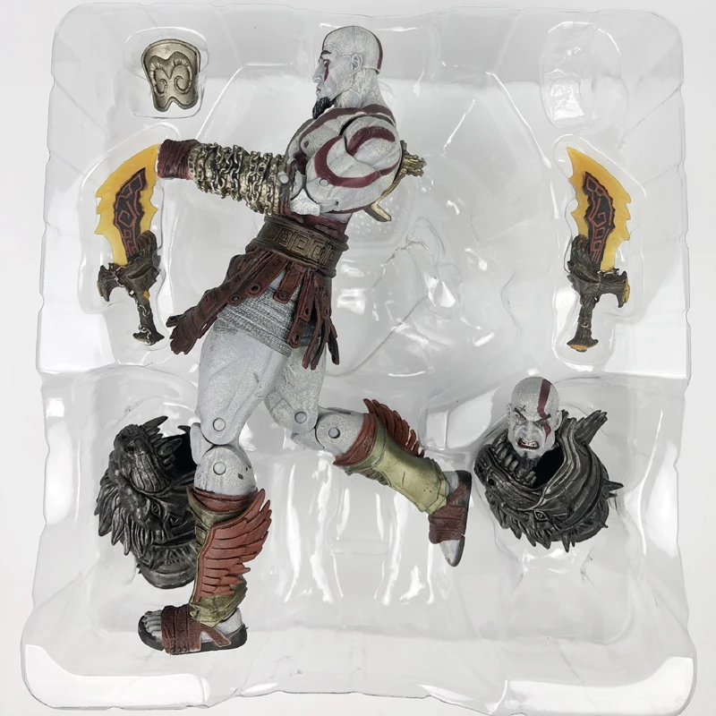 Фигурка призрака спартанца Кратоса Ultimate Edition экшн-фигурка NECA God Of War 3 моделька