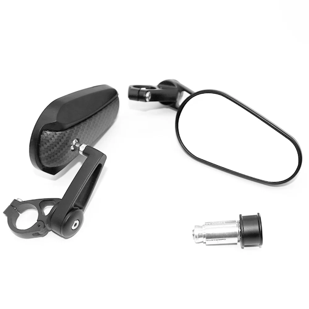 7/8 дюймовые круглые зеркала заднего вида для мотоцикла мотоциклетные ручки