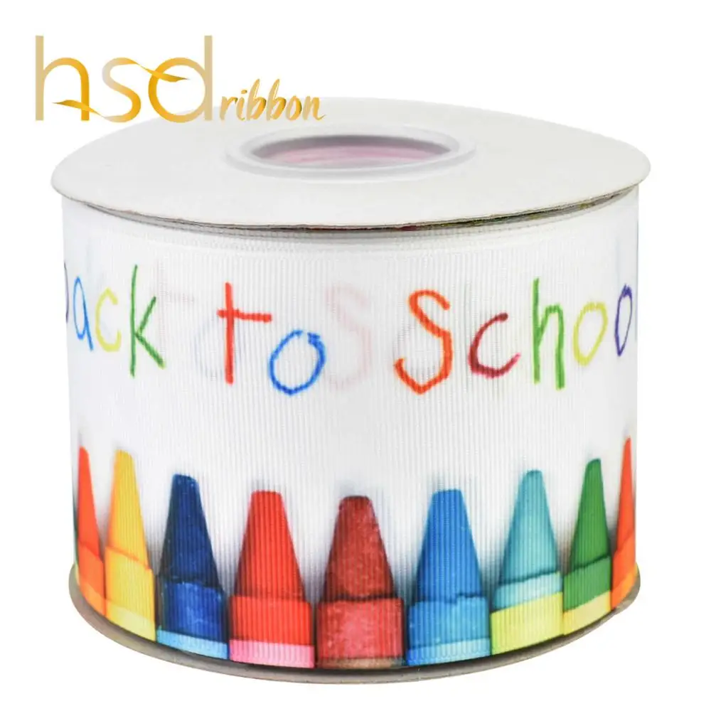 01 HSDCraft 16 мм 22 мм 25 мм 38 мм 50 мм 75 мм Школьные серии HT Grosgrain ленты 10 ярдов/рулон - Цвет: 01
