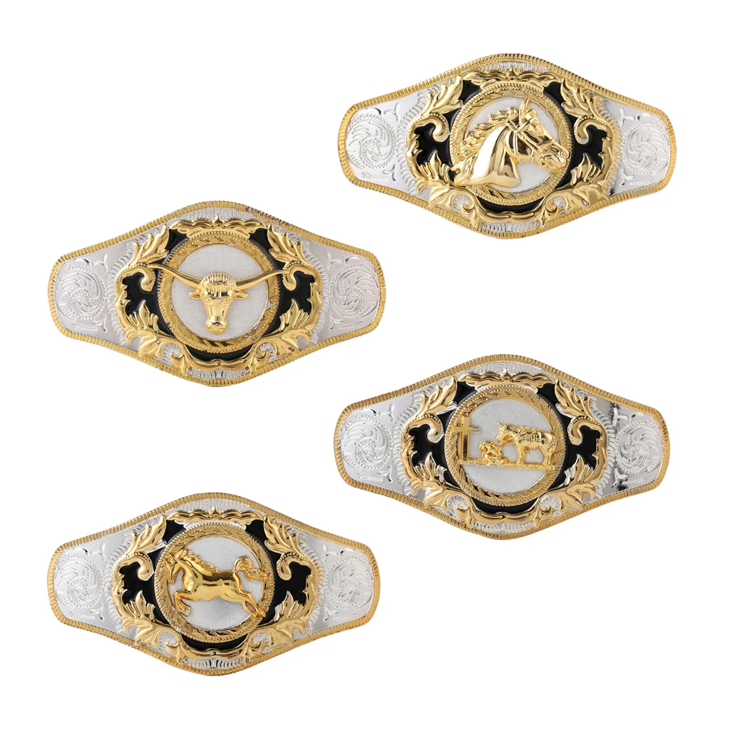 Западный Пояс Пряжка лошадь длинный Рог Воловий голова Родео Байкер Техасская