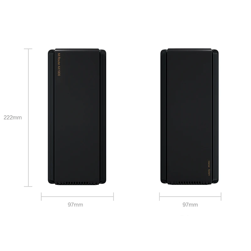 Новый Xiaomi AX1800 маршрутизатор сетки Wi Fi 6 двухчастотный 256 Мб 2 4 г 5G беспроводной 5
