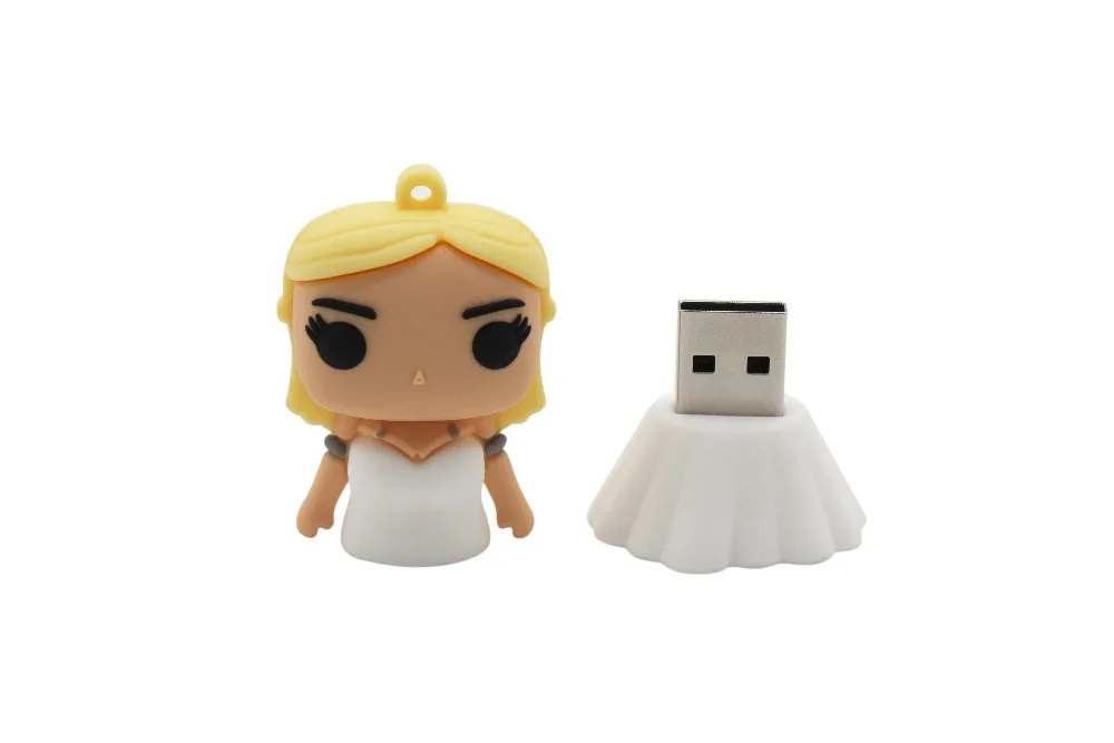 BiNFUL JASTER Cartoon USB 2.0 Right-wing Game Series Flash Drive Yaoh Danielis Tilion Jon Snow pen Drive 4GB 16GB 32GB 64GB USB