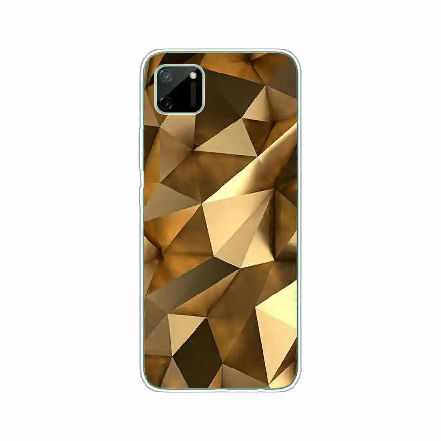 Чехол для Realme C11 Мягкая силиконовая задняя крышка из ТПУ OPPO C 11 RealmeC11 чехол