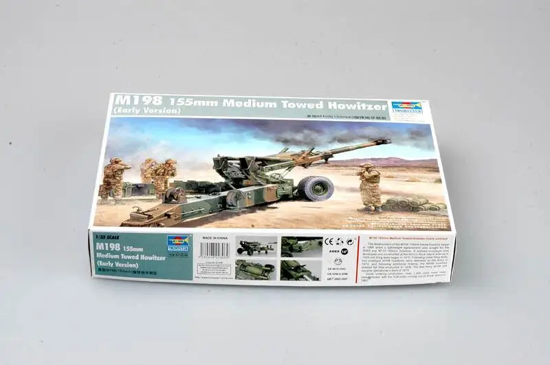 Trumpeter 1/35 02306 M198 155 мм Средний гавит набор ранней модели
