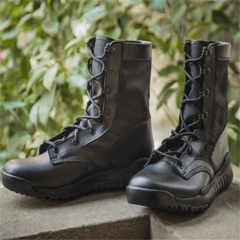 Мужские сверхлегкие армейские ботинки военная обувь боевые тактические