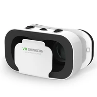 vr shinecon 5th generations vr glasses 3d virtual reality glasses lightweight portable reality vr glasses box headset stereo
