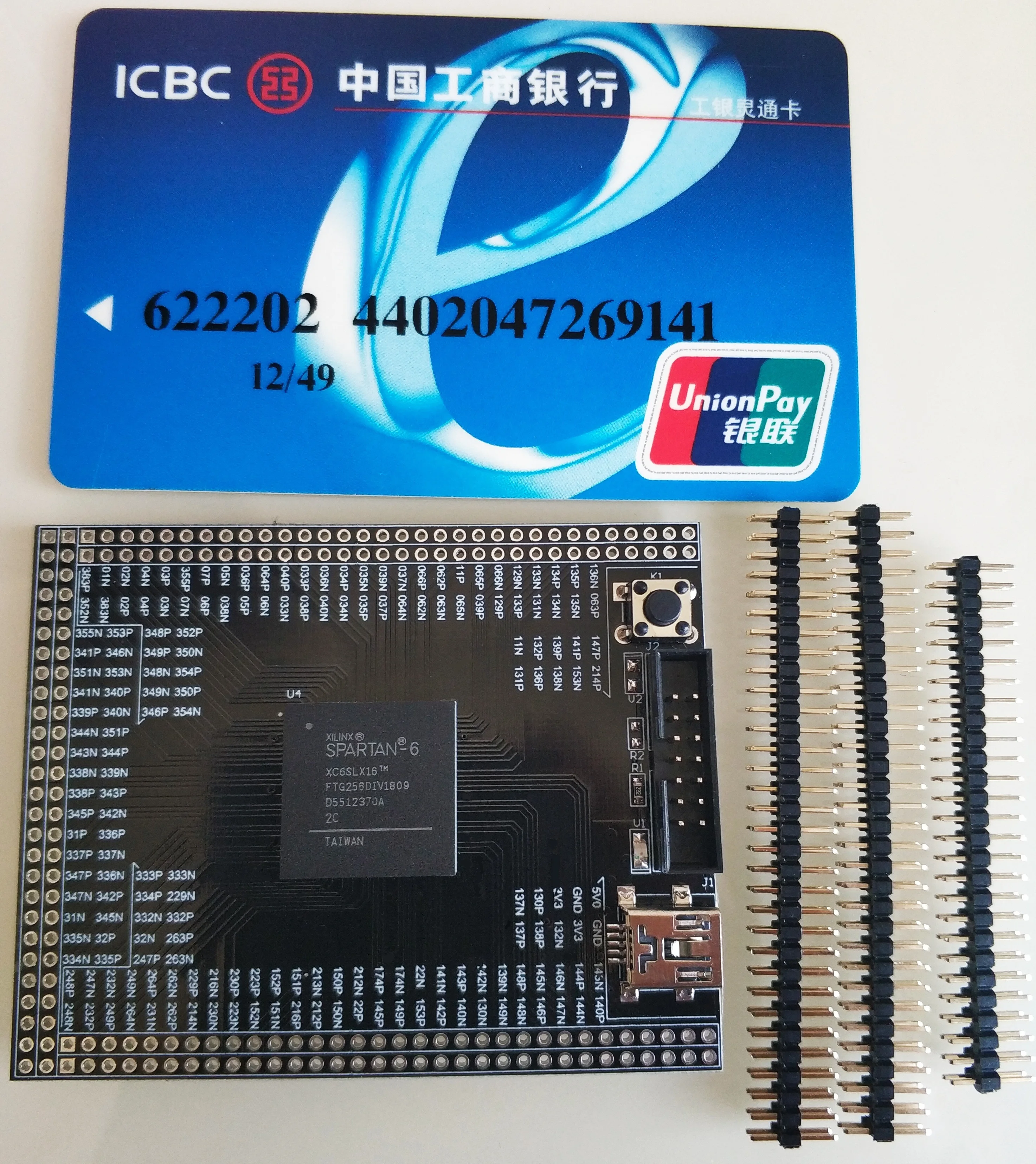 FPGA Development board Spartan6 XC6SLX16  XC6SLX25 Core board minimum system board