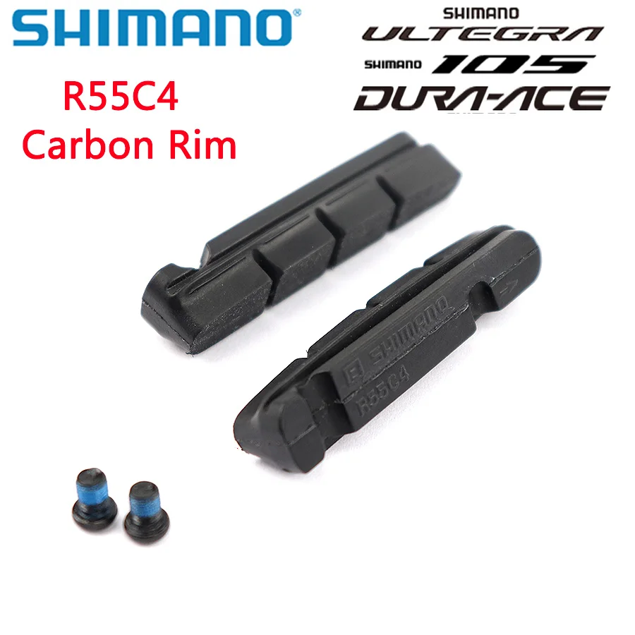 Shimano R55C4 Dura-ace Ultegra 105 R55C4 Алюминиевый обод для шоссейного велосипеда, велосипедная тормозная колодка, оригинальные товары, тормозные колодки