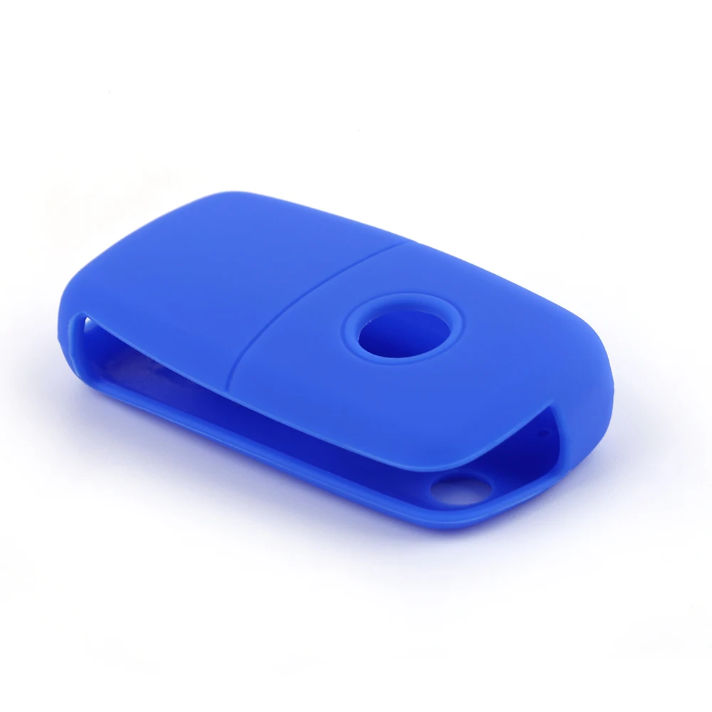 Универсальный высококачественный силиконовый чехол для ключа автомобиля golf 4 5