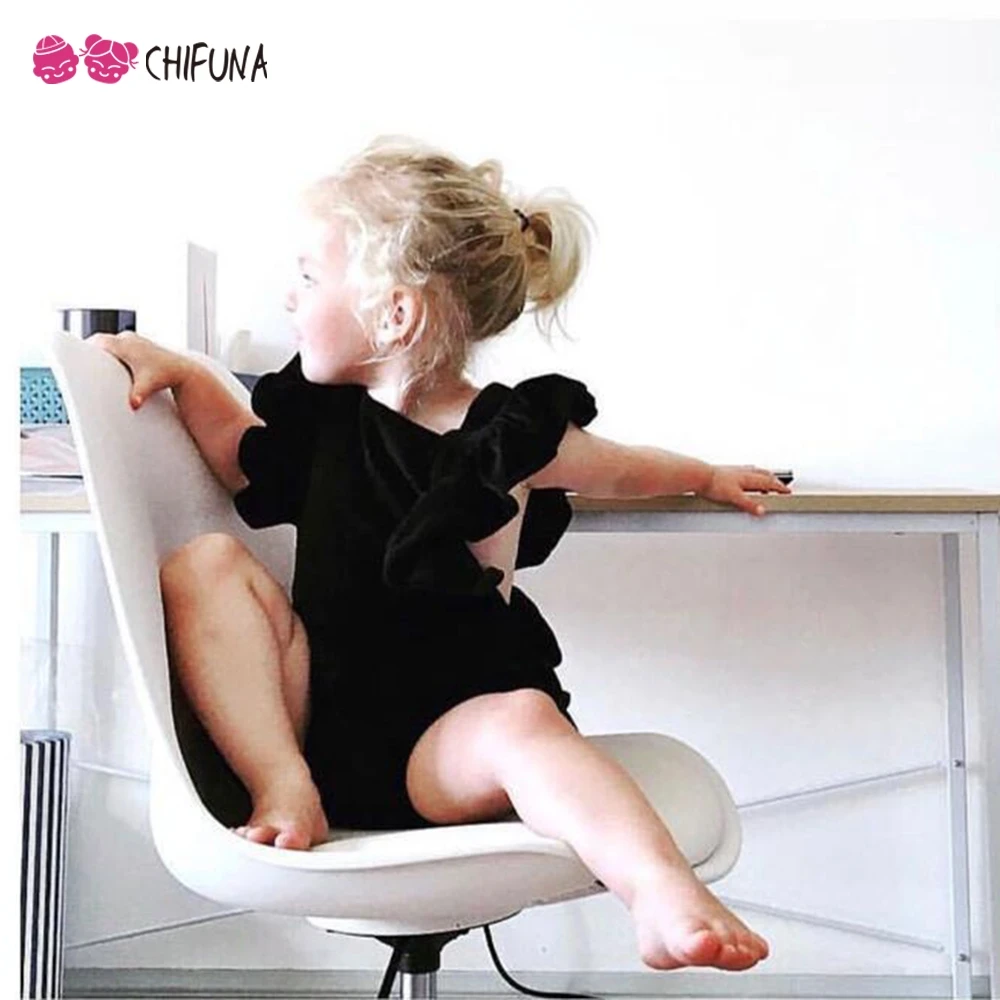 Новинка комбинезоны Chifuna для маленьких девочек хлопковый комбинезон с кружевным