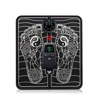 Электрический интеллигентая (ый) EMS массаж ног Акупунктура пульса зарядка через USB улучшают кровообращение снимают боль в области здравоохранения