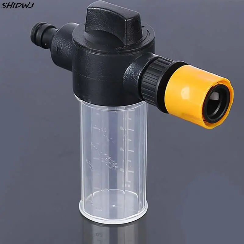 

Adjustable Washer Foam Pot 3 Levels Knob Adjustable Washing Foamer Quick-connect Integrated Foam Lance For Sprayer Watering