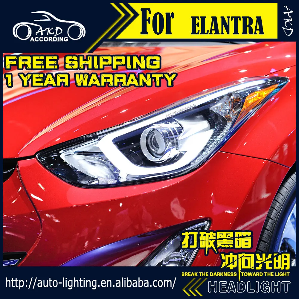 Автомобильная фара AKD для стайлинга лампа головного света 2011-2016 светодиодный