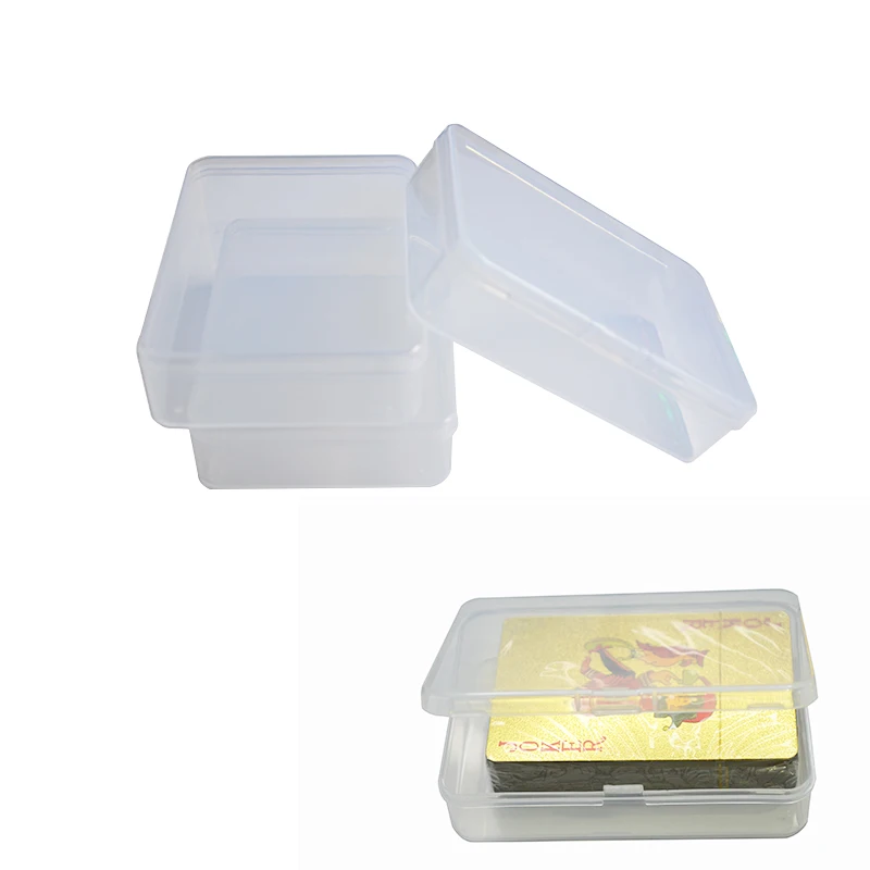 Card Transparent Box, Jewelry Storage Container 1 Piece 10x7
