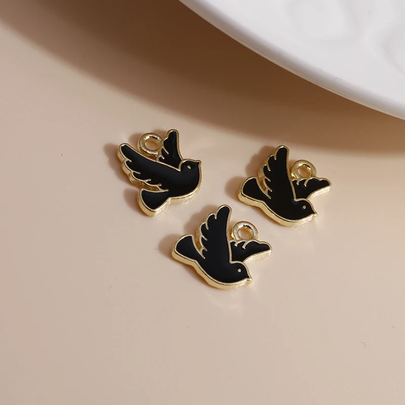 Эмалированные Подвески сделай сам для ожерелий сережек мини-животных аксессуары