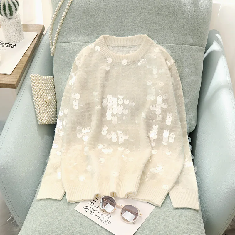 

Sweater women's new round neck pullover in autumn and winter 2020