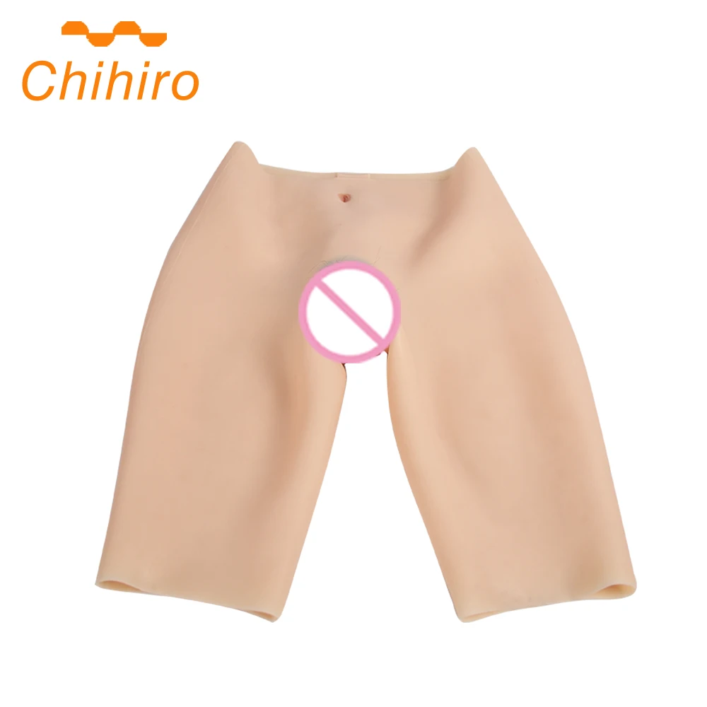 

Silicone Hip Enhancer Underwear Fake Vaginal Short Pant Silicone Boxer Briefs Sissy Enhancer Underpants for Crossdresser Shemale