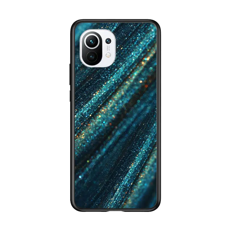 

Colorfulr Patterned for Xiaomi Mi 11 10T Note 10 Ultra 5G 9 9T SE 8 A3 A2 A1 6X Pro Play F1 Lite 5G Black Phone Case