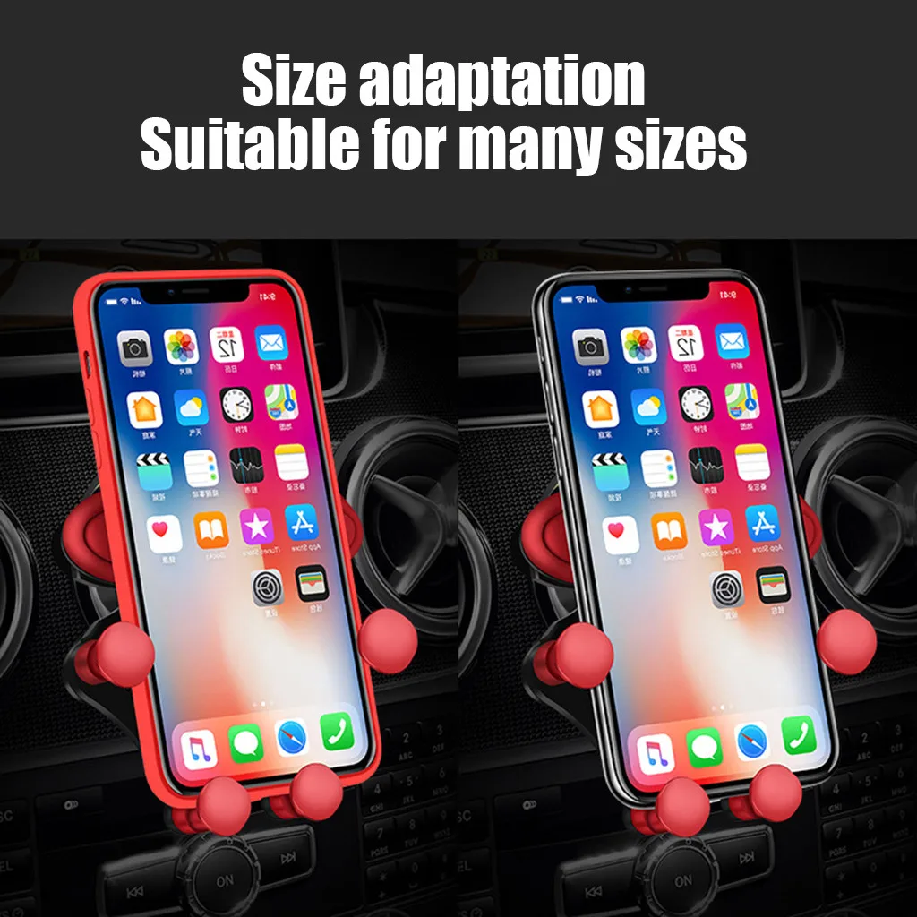 Гравитационный Автомобильный держатель для телефона в автомобиле с креплением
