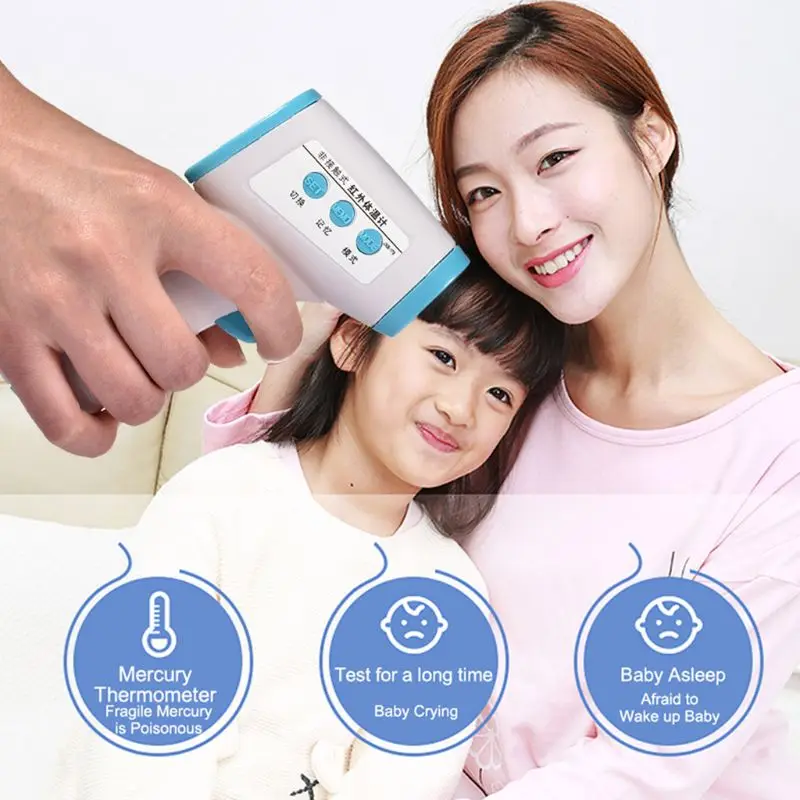 

baby thermometer Digital Non-Contact thermometer infrared Forehead Body for Baby Kids Adults stickers user's manual NEW