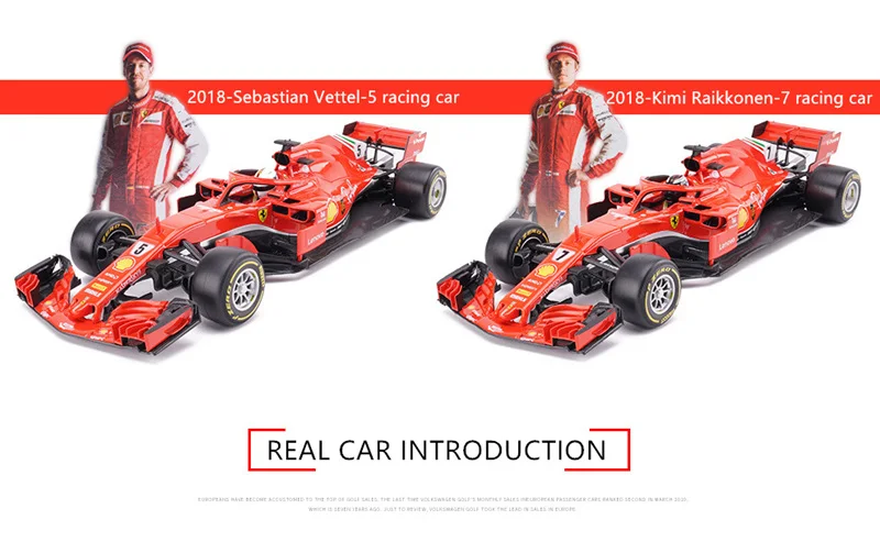 Бураго 1:18 красный BULL-RB13 сплав F1 модель автомобиля литье под давлением модель автомобиля моделирование автомобиля украшение коллекция Подарочная игрушка