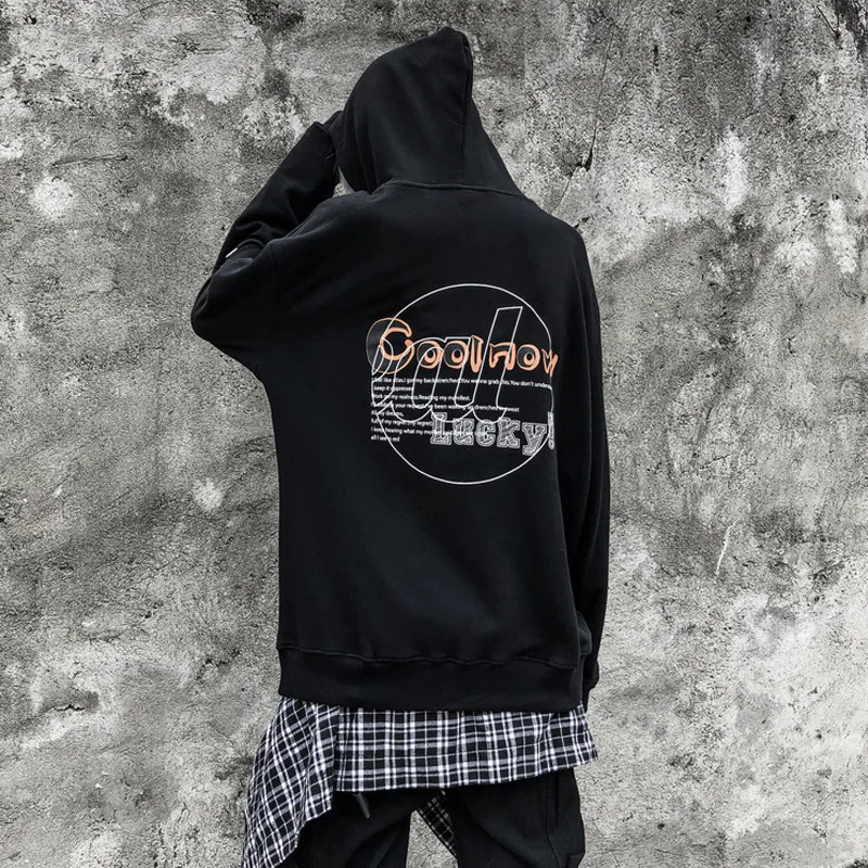

Kanye West Hooded Hoodies Streetwear Hip Hop Graffiti Hoodies Men Stranger Things Vintage Plus Velvet Pullover Sweatshirt Women