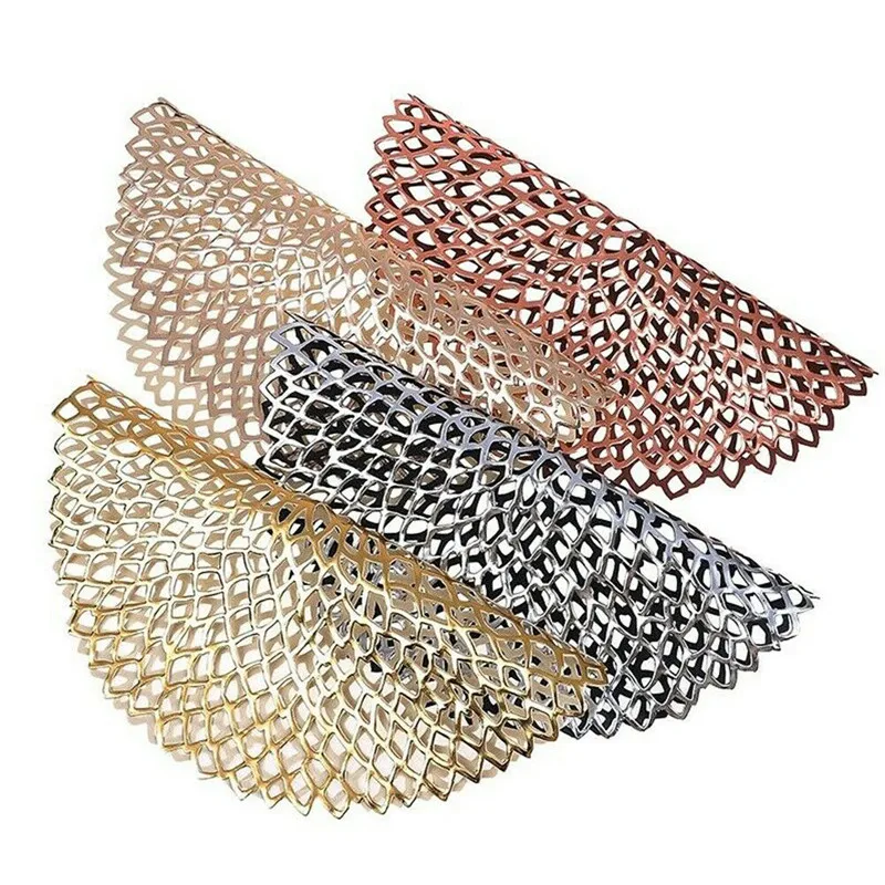 Круглые пластиковые подставки Изоляционные Коврики для стола Нескользящие