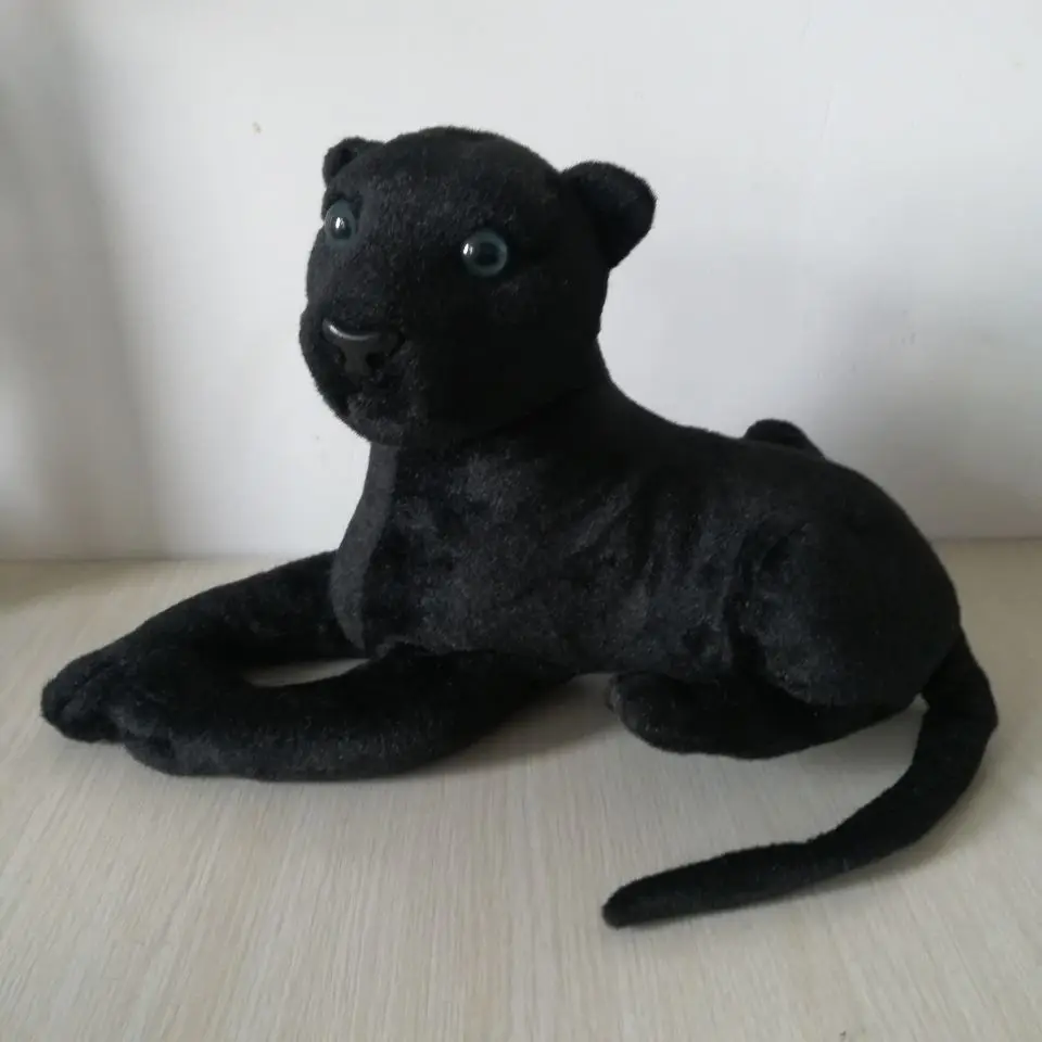 Реальная жизнь игрушка Черная пантера около 35 см плюшевая мягкая кукла