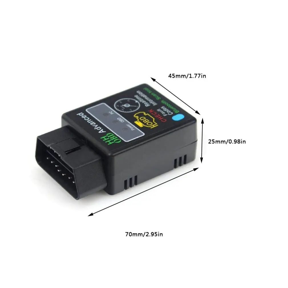 

Bluetooth OBD2 Auto Diagnose Scanner V1.5 Car Scanner Code Reader Durable Diagnostic Scan Tool Car Accessories