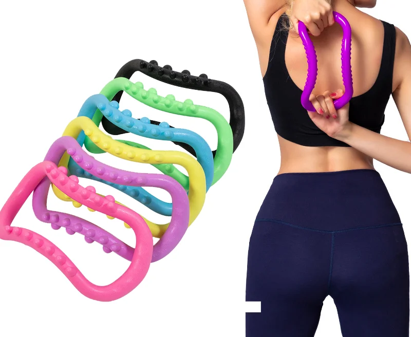 

Unisex Yoga Circle Back Shoulder Fascia Stretching Pilates Workout Ring Fitness Sport Equipment Home Training Accessories