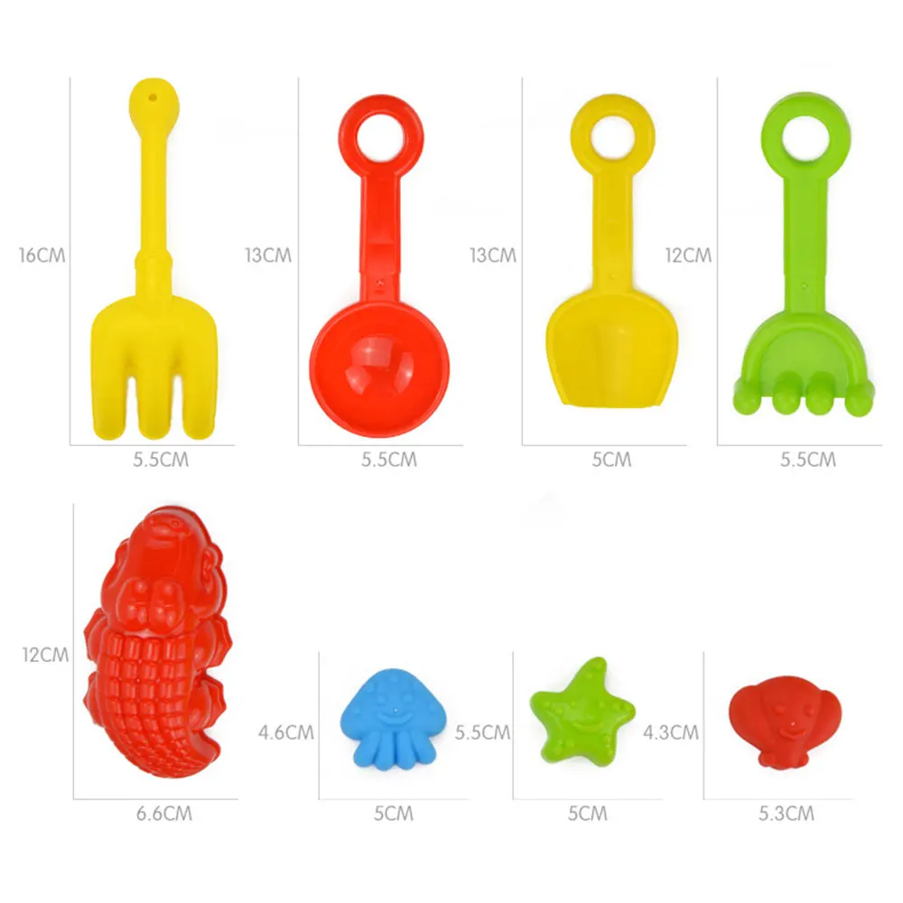

25 Piece Set Children Beach Toys Bath Play Mold For Sand Tools Castle Barrel Baby Home Beach Play Toys