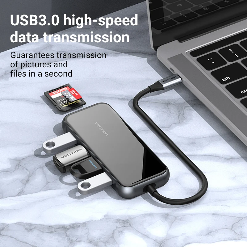 Vention USB C  Type-C  HDMI  USB 3, 0   Thunderbolt 3  MacBook Pro USB-C 3, 1   C  10  1