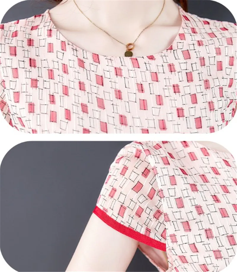 Платье для женщин Лето 2020 новое платье с коротким рукавом женское шифоновое в