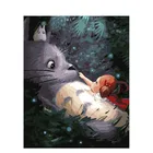 Картина по номерам для взрослых и детей GATYZTORY, картина из мультфильма сделай сам, ручная роспись, картина маслом, уникальный подарок, украшение для дома