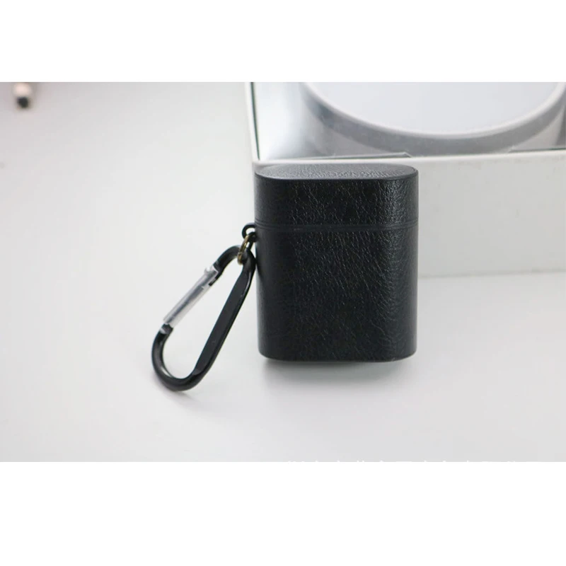 Для Airpods кожаные наушники беспроводные Bluetooth водонепроницаемый чехол для Airpod AirPods