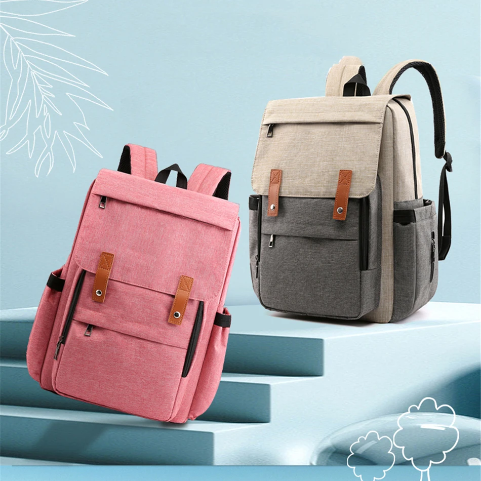 Модный женский рюкзак в стиле пэчворк многофункциональный для мамы