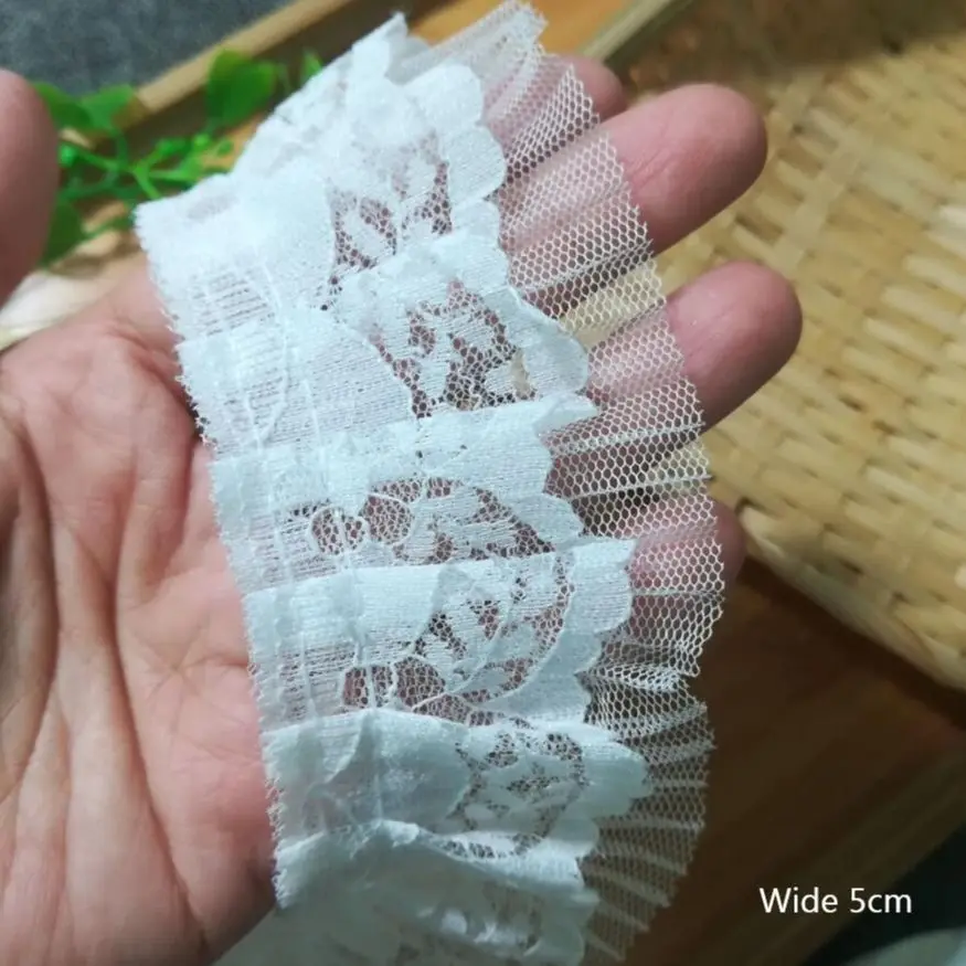 1 м вышивка цветок кружева ткань гипюровые ленты 5 см шитье белые отделка для