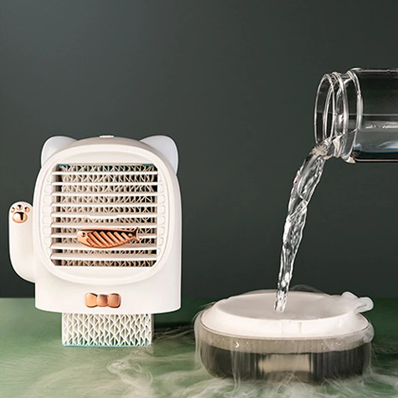 USB вентилятор для зарядки дома и офиса маленький охлаждения кондиционер