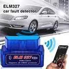 Автомобильный мини-сканер ошибок Bluetooth ELM327 автомобильный диагностический инструмент считыватель кодов V2.1 международная торговля английская версия Obd2 OBDII